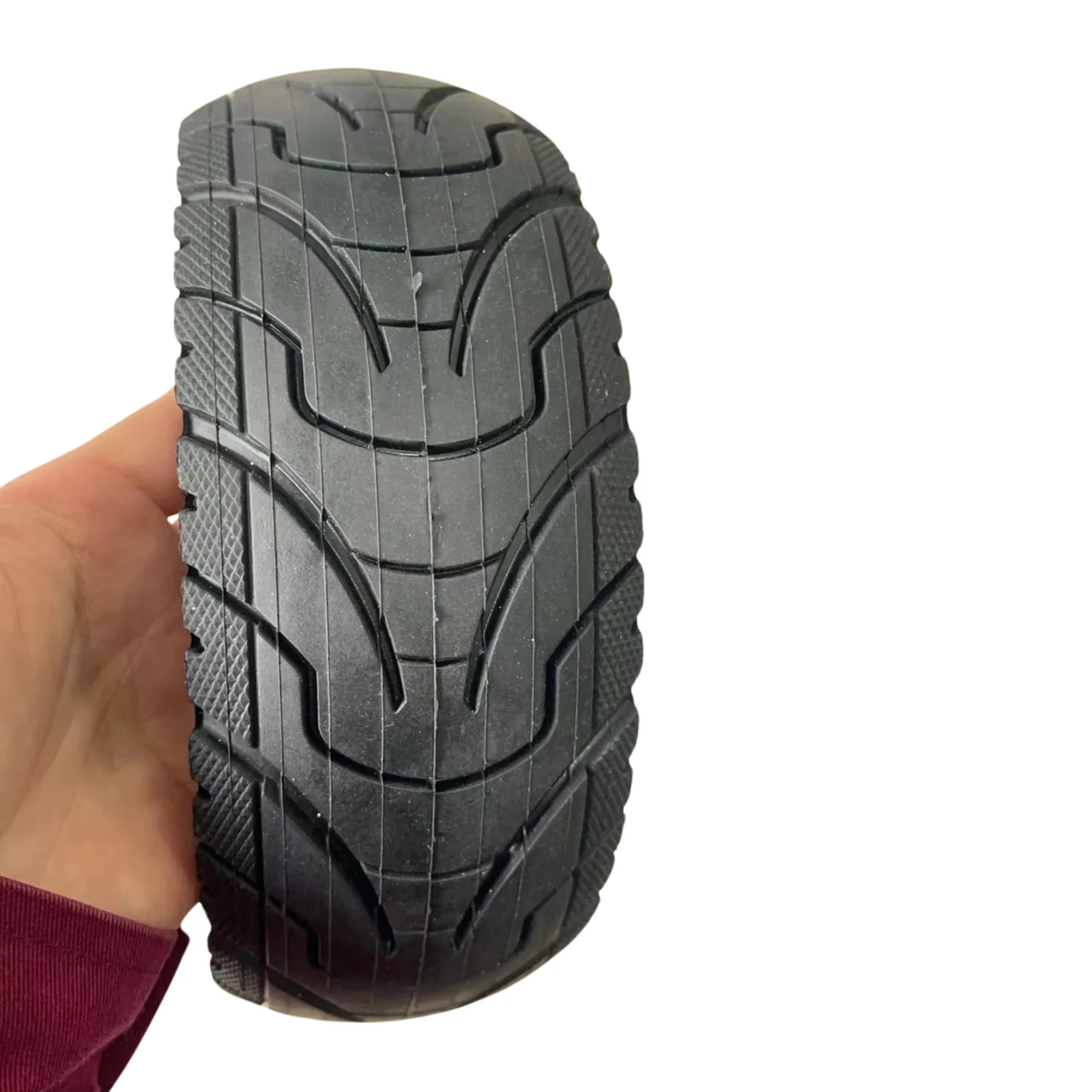 10 inch Tire 8.5 inch PU Filled High Speed Rubber Tire No Flat Puncture Proof Solid Tire - Image 4